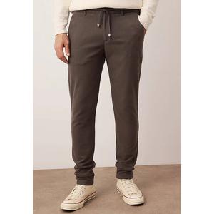 Коричневые мужские брюки Regular Fit с текстурой, комфортные Tmnaw26Pl00007