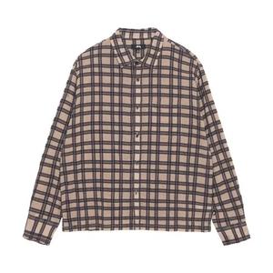 Рубашки на пуговицах Stussy Sonoma Plaid Shirt 'Tan'