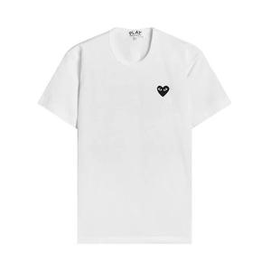Футболки с коротким рукавом Comme des Garçons PLAY Heart 'White'