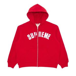 Худи Supreme Arc Thermal Zip Up Hooded Sweatshirt 'Red'