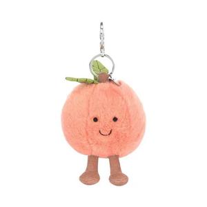 Брелоки и шнурки Jellycat Amuseables Peach Bag Charm «Pink»