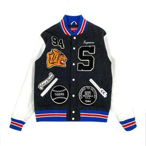Varsity Jackets Supreme Tiger Varsity Jacket 'Черный/Синий'