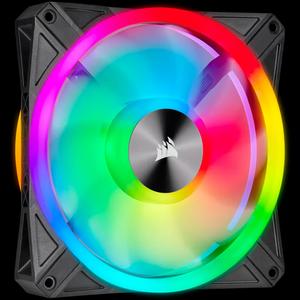 Corsair iCUE QL140 Black RGB 140mm PWM — одиночный вентилятор