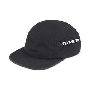 Кепки Supreme Side Zip Camp Cap 'Black'