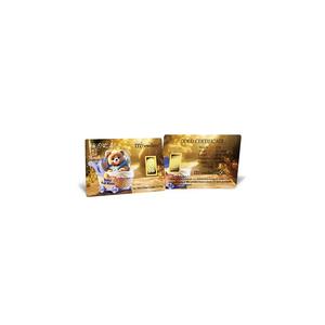 Золотой слиток 999.9/24K серии Baby из коллекции 5G Gold (0,5 г)