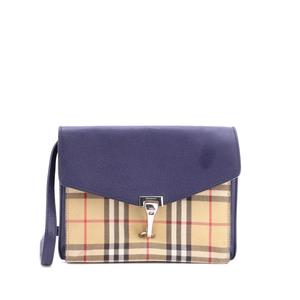 Маленькая сумка через плечо Macken из кожи и канваса в клетку Vintage Check
