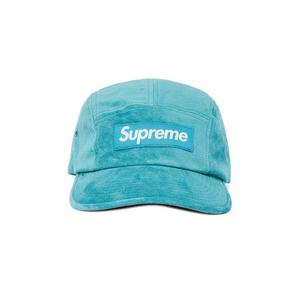 Кепка Supreme Suede Camp Cap 'Бирюзовый'
