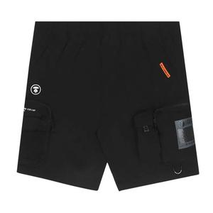 Карго шорты AAPE Moonface 'Black'