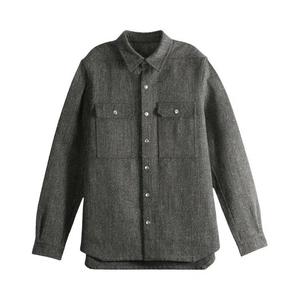 Овершерты Rick Owens Outershirt 'Карбон'