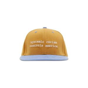 Кепки Denim Tears x Arthur Jafa Systemic Racism Controls America Hat 'Orange'