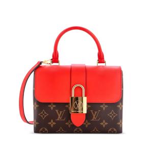 Сумка-сэтчел Locky Handbag Monogram Canvas with Leather BB