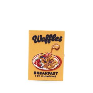 Клатч Waffles Breakfast For Champions с вышивкой
