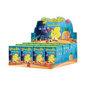 Плюшевые игрушки Pop Mart Labubu THE MONSTERS Spongebob Series Sealed Whole Set 'Mystery' (12 слепых коробок)