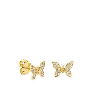 Серьги Butterfly с бриллиантами