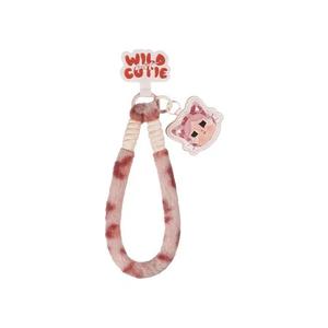 Плюши Pop Mart CRYBABY Wild But Cutie Series Phone Charm 'Pink Cutie'