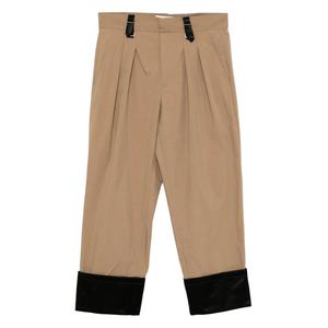 Брюки Luxe с контрастной вставкой