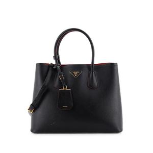 Сумка-тоут Cuir Double Saffiano Leather среднего размера