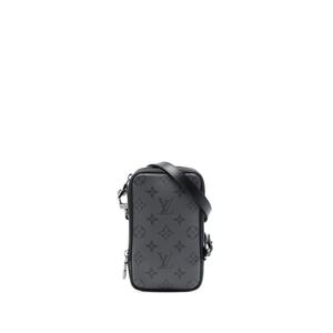 Сумка через плечо Monogram Eclipse Reverse Double Phone Pouch (2020 год)