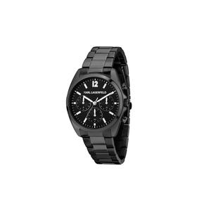 【2 года гарантии】KARL LAGERFELD 38 мм женские черные кварцевые часы Essential R0553101501