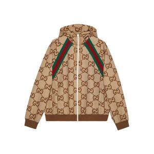 Куртка с капюшоном и узором GG Supreme