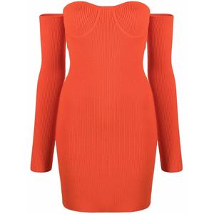 Платье мини Contour с вырезом в форме сердца