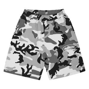 Шорты Corteiz Island Puff Print Sweatshort 'Arctic Camo'