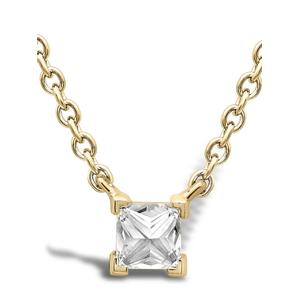 Колье RockChic из желтого золота с бриллиантом