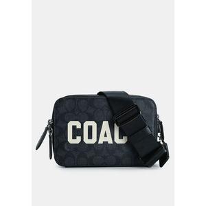 Сумка через плечо Charter Crossbody Bag 19 в канве Signature с графикой Coach
