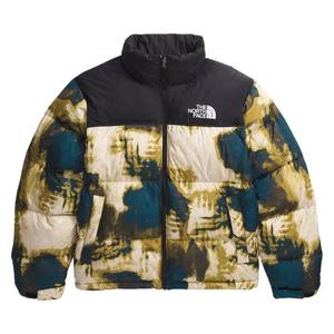 Пуховики The North Face 1996 Retro Nuptse Jacket 'Midnight Petrol/TNF Bleach Dye Print'