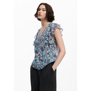 Блуза Desigual Woman с цветочным принтом