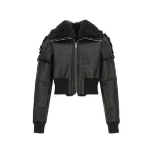 Бомбер Flight Jkt Cropped с подкладкой из овчины