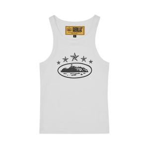 Майка Corteiz 5 Starz Alcatraz Tank Top 'Белый'