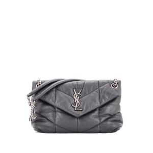Маленькая сумка на плечо Loulou Puffer Quilted Leather