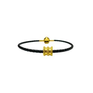 LITZ 999 (24K) Золотая подвеска-трубка с браслетом EPC1044-B-L-B(0.27г+/-)