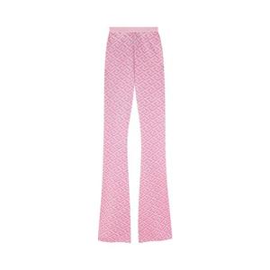 Брюки Versace La Greca Jacquard Pant 'Розовый/Фуксия'