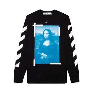 Футболки Off-White Mona Lisa Long-Sleeve T-Shirt «Black»