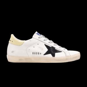 Кроссовки Golden Goose Wmns Superstar 'Белый черный светло-желтый'