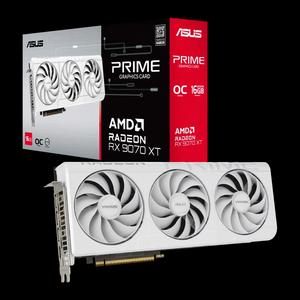 ASUS Prime Radeon RX 9070 XT OC White 16GB видеокарта