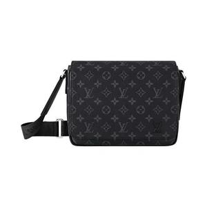 Сумки через плечо Louis Vuitton District Pm 'Black Monogram Eclipse Canvas'