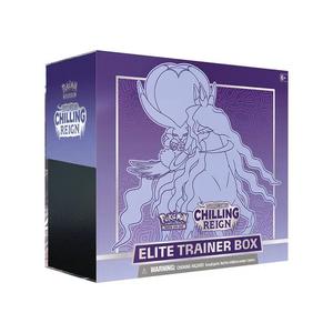 Коллекционные карточки Pokémon Sword & Shield: Chilling Reign Elite Trainer Box (Shadow Rider Calyrex)