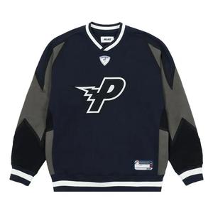 Крупной вязки Palace Bolt Crew 'Серый/Черный'