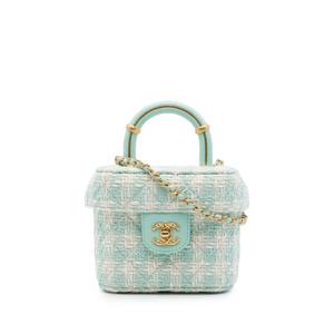 Сумка-сэтчел Mini Tweed Crush Top Handle Bag (2021-2026 годы)