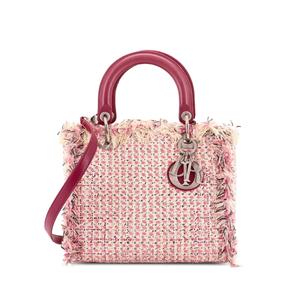 Сумка-сэтчел Lady Dior Bag Tweed среднего размера