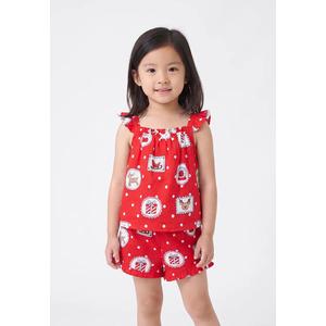 Детский пижамный комплект Babydoll Family Xmas