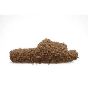 Слайды Crocs Classic Doodle Fur Slide 'Sepia'