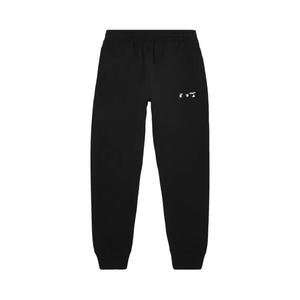Спортивные штаны Off-White логотип короткий манжет спортивные штаны 'Черный'
