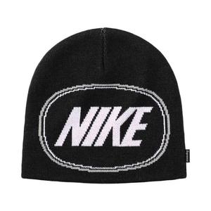Вязаные шапки Supreme x Nike Oval Beanie 'Black'
