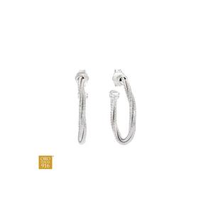 HABIB CAVO | Oro Italia 916 Серьги из белого золота GE77221025WG (22K золото)