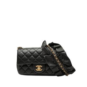 Мини-сумка через плечо Rectangular Classic Lambskin Single Flap (2020 год)