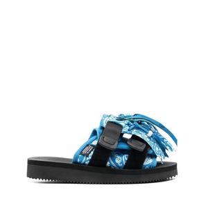 Сандалии с бахромой из коллаборации с Suicoke